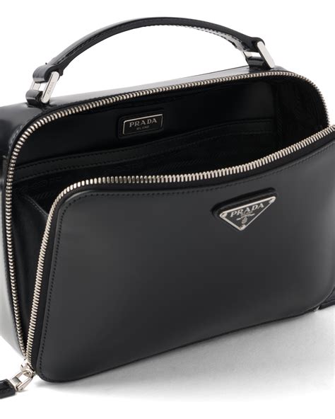 prada brushed leather bag|prada leather bag vintage.